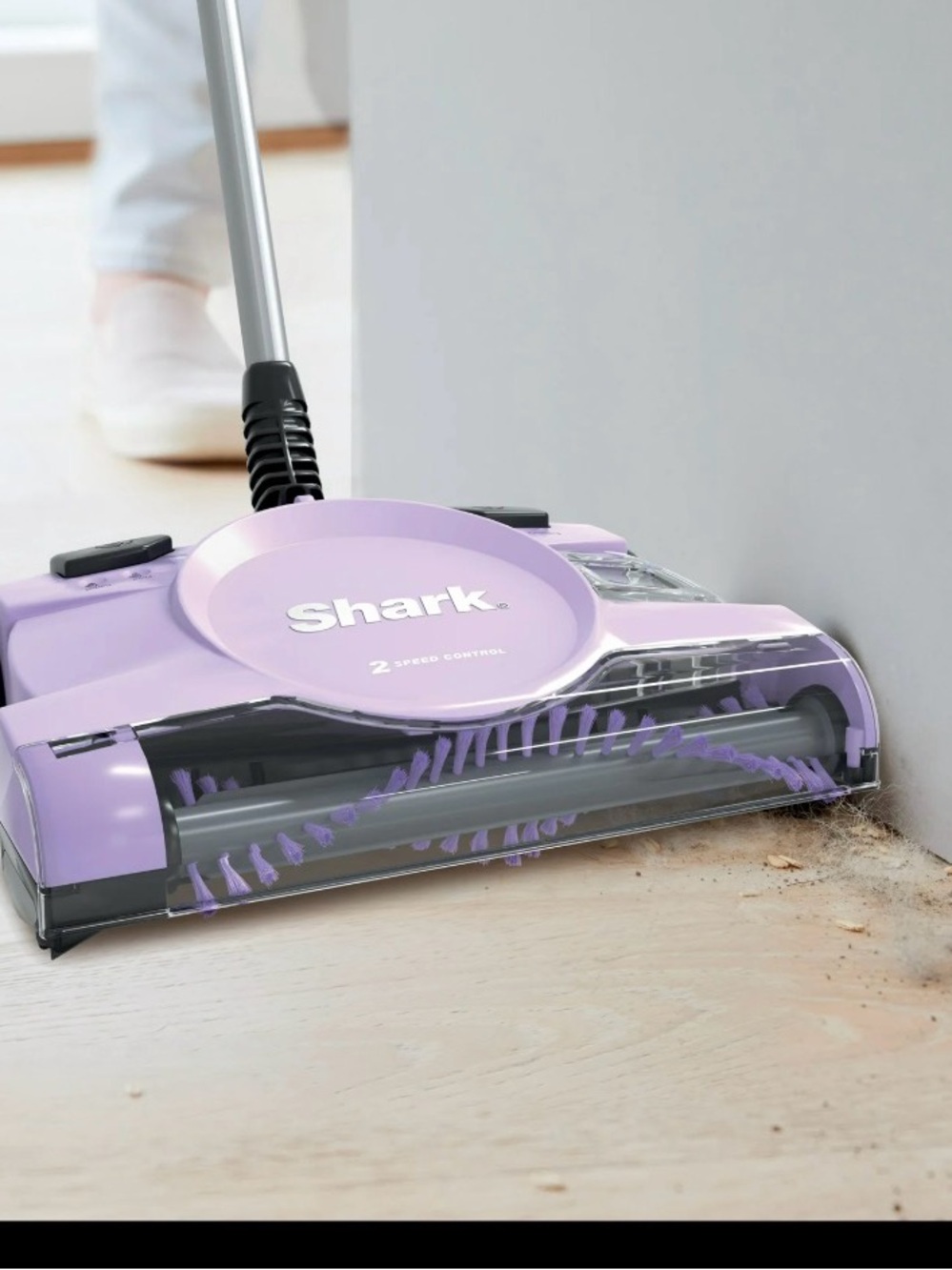 Shark Corded Floor Sweeper - Lavender